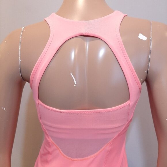 Lululemon Run Pace Tank Top Pink Orange Yoga Racerback Athletic Mesh Size 4 - Picture 8 of 16